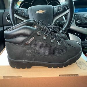 Boys Timberlands Mid Field Boots
